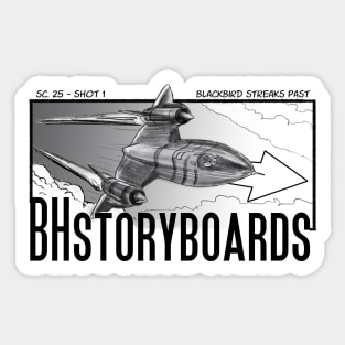 BH Storyboards Logo Sticker